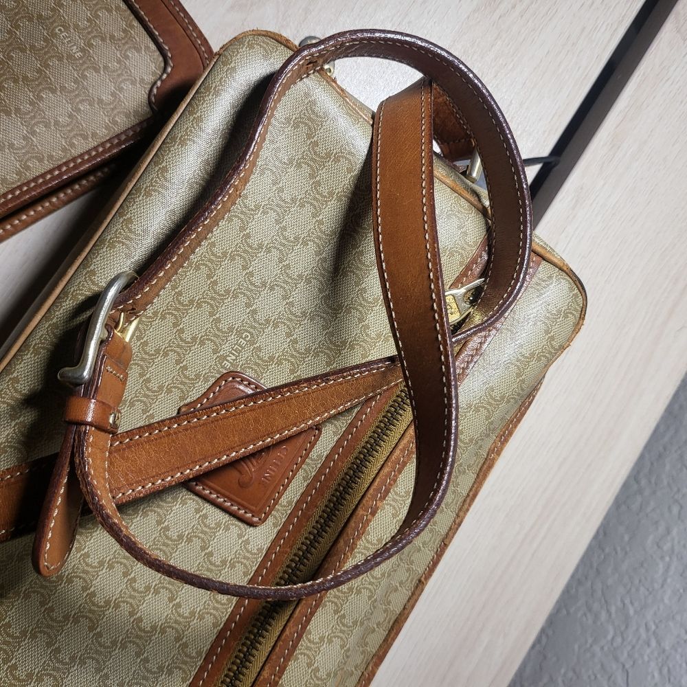 2 Celine Bags!! Crossbody bag and Matching Pouch/Strapless Bag - Picture 12 of 12